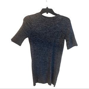 Forever 21 Small Charcoal Gray Shirt Dress